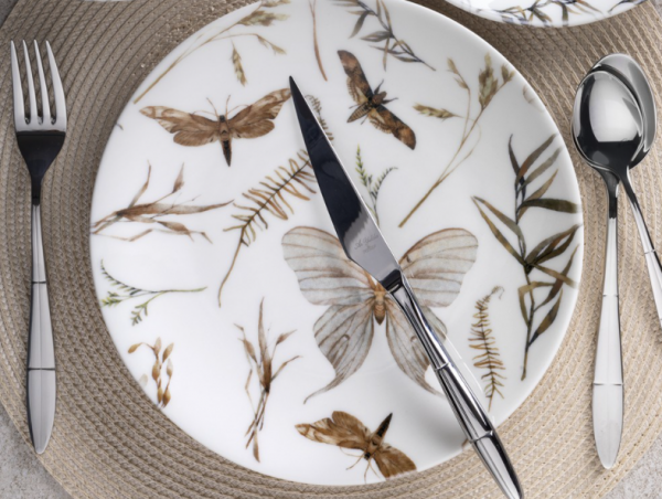 Aryıldız Butterfly 24 Parça Yemek Takımı