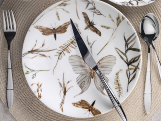 Aryıldız Butterfly 24 Parça Yemek Takımı