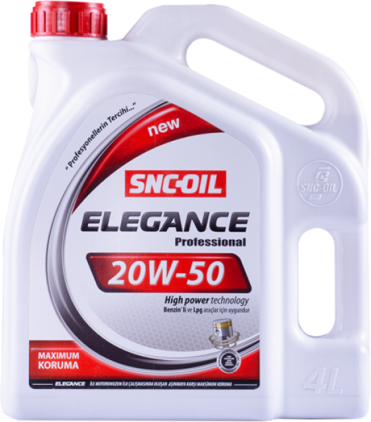SNC-Oil Elegance Professional 20W-50 Motor Yağı (4 litre)