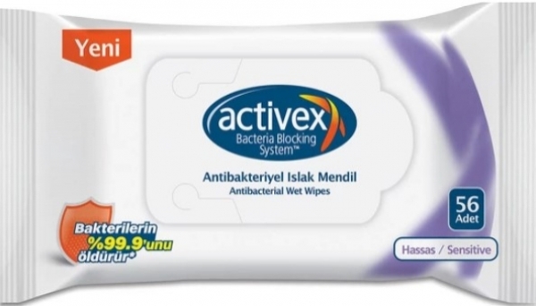 Activex Hassas Islak Mendil (56 Yaprak)