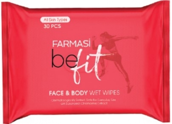 Farmasi Be Fit Yüz Ve Vücut Islak Mendil