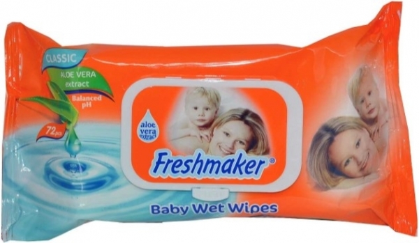 Freshmaker Aloe Vera Özlü Islak Havlu (72 Yaprak)