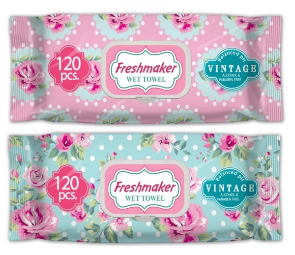 Freshmaker Vintage Islak Havlu