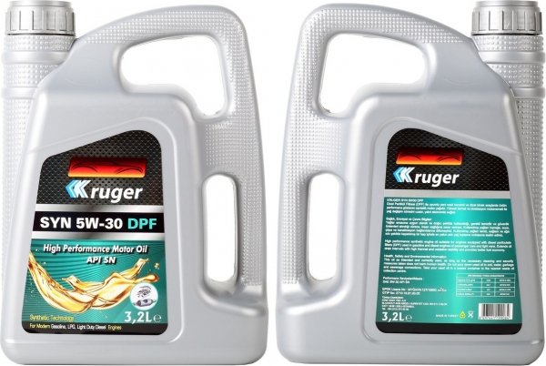 Kruger SYN 5W-30 DPF Motor Yağı (3.2 litre)