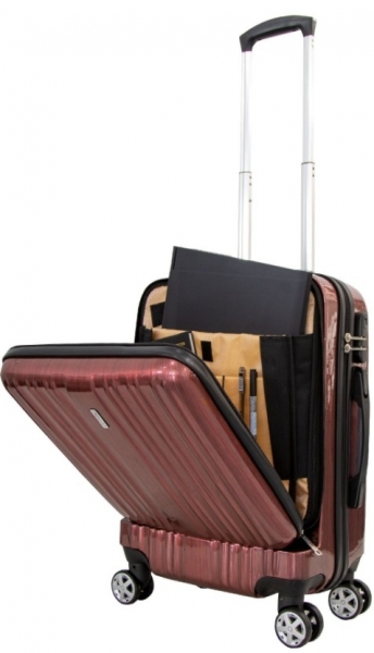 Wexta Wx-250 Çizgili VİP Notebook Gözlü Çanta