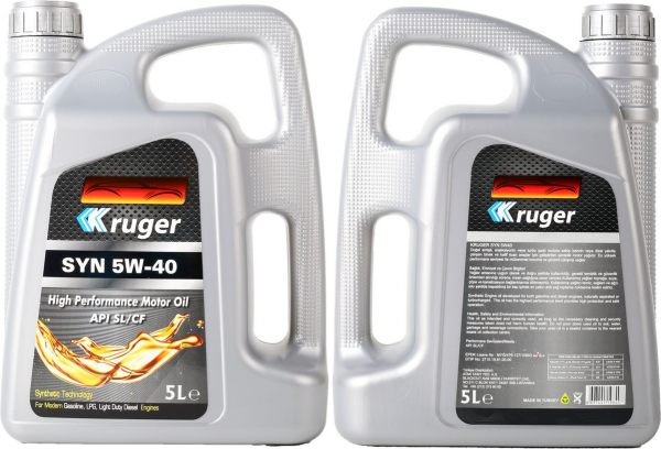 Kruger SYN 5W-40 Motor Yağı (5 litre)