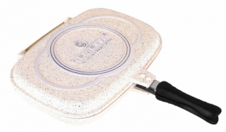 Remetta Granit İthal Dikdörtgen Grill Tava 32 cm