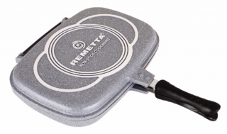 Remetta Granit İthal Dikdörtgen Grill Tava 36 cm