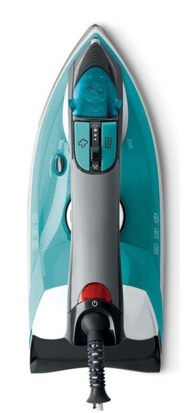Polti Vaporella Quick & Comfort QC120 Buharlı Ütü (Beyaz / Turkuaz)