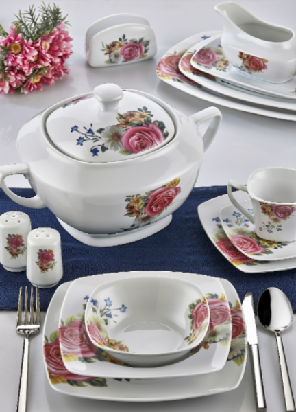 Remetta Vita RD-79 86 Parça Yemek Takımı