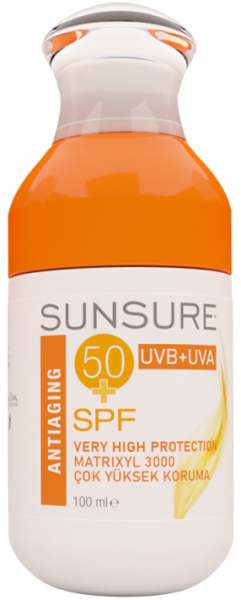 Dermo Clean Sunsure AntiAging 50 Spf 100 ml