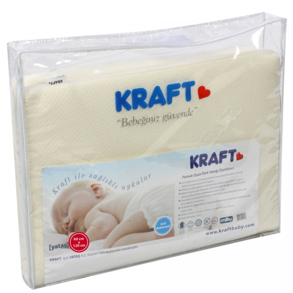 Kraft Yataş Pamuk 70x110 cm Oyun Parkı Yatağı