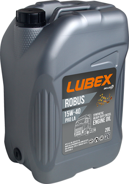 Lubex Robus Pro LA 15W-40 Motor Yağı (20 litre)