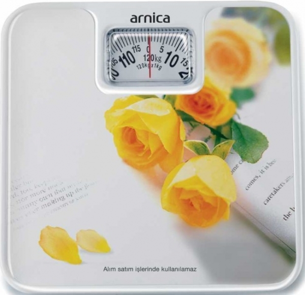 Arnica EG52100 Perfect BR 9011 Mekanik Banyo Tartısı
