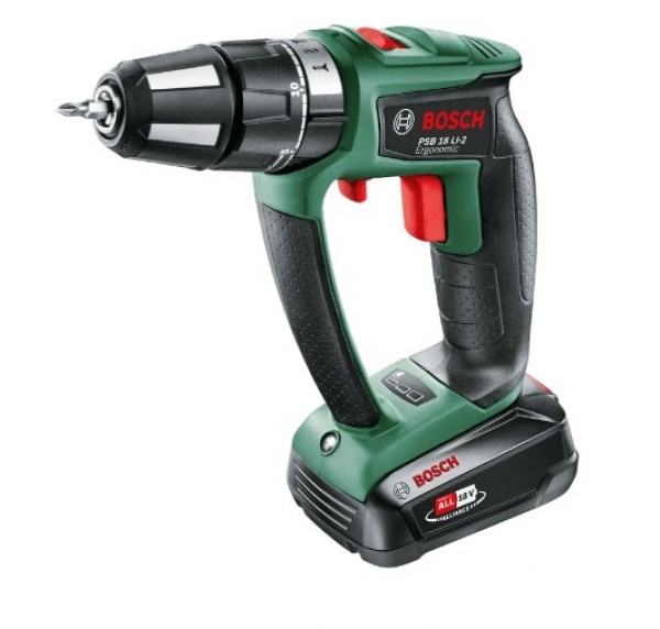 Bosch PSB 18 LI-2 Ergo Akülü Vidalama (2.5 Ah)