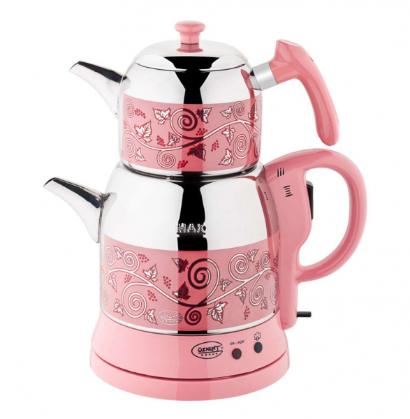 Özkent Menekşe Çay Keyfi K-662 Çay Makinesi (Lila / Pembe / Siyah)
