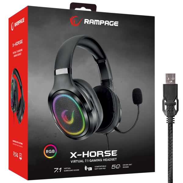 Rampage RX-6 X-Horse Kablolu Kulaklık