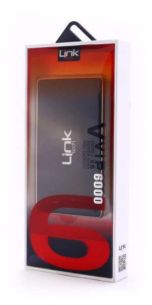 LinkTech LPB-V6 VIP Metal 6000 mAh Powerbank