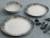 Güral Porselen Roden Asimetrik Bone 100578 24 Parça Yemek Takımı