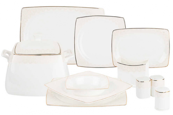 Tantitoni Bone China Palace 61 Parça Yemek Takımı