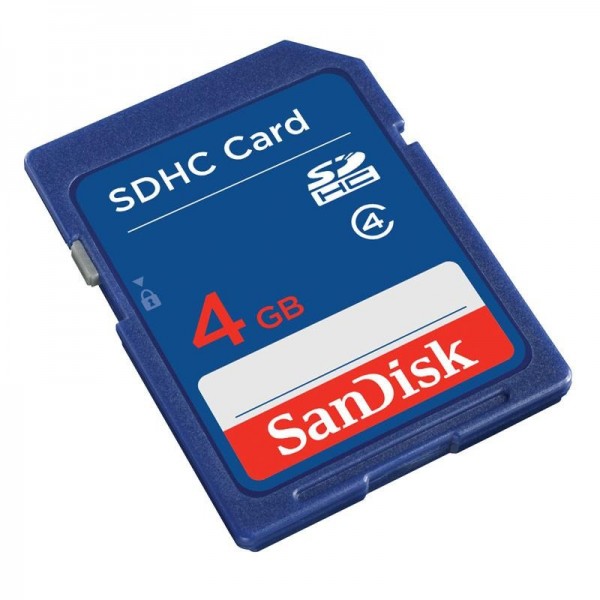 Sandisk SDHC SD (4 GB)