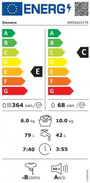 Siemens WN54A2X1TR Çamaşır Makinesi