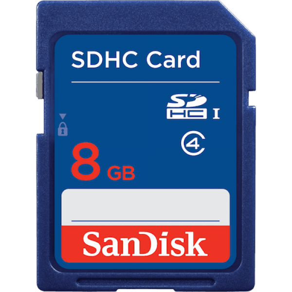 Sandisk SDHC SD (8 GB)