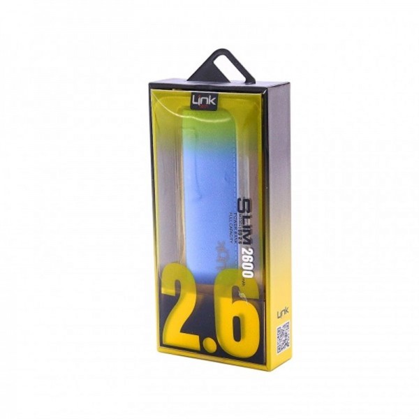 LinkTech LPB-SS2.6 Slim 2600 mAh Powerbank