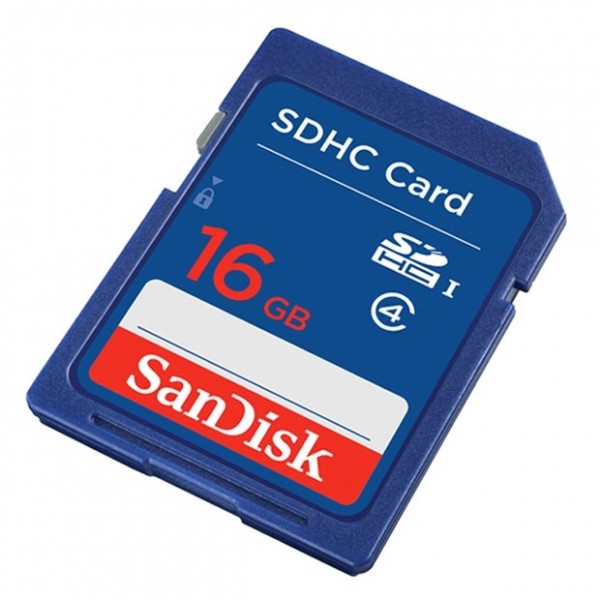 Sandisk SDHC SD (16 GB)