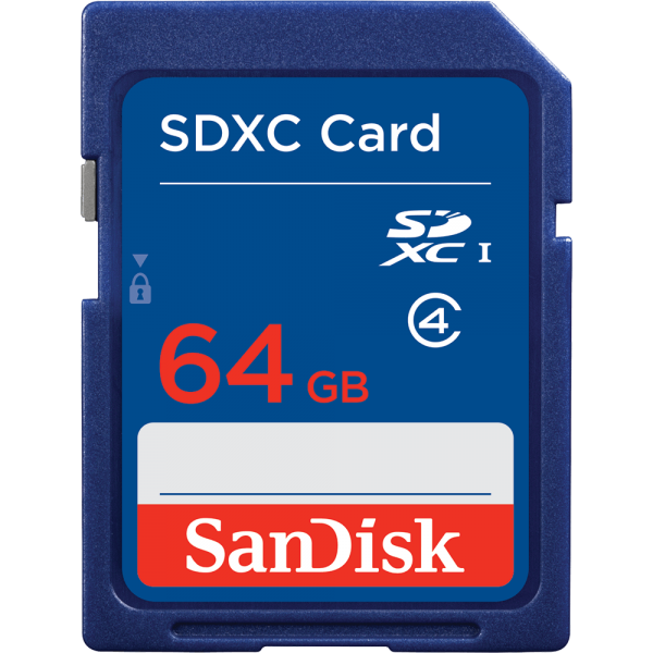 Sandisk SDXC SD (64 GB)