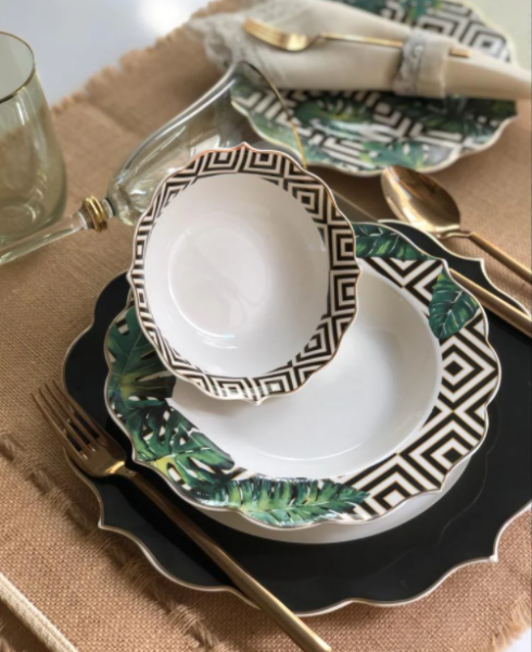Pink&More Amazon 24 Parça Yemek Takımı