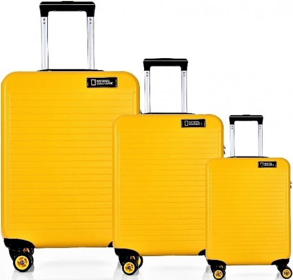 National Geographic N-2002 ABS 3'lü Valiz Seti