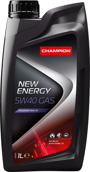 Champion New Energy 5W-40 GAS Motor Yağı (1 litre)