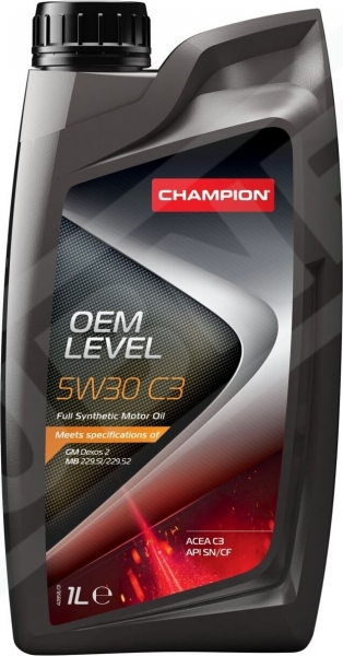 Champion OEM Level 5W-30 C3 Motor Yağı (1 litre)