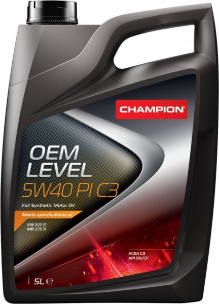 Champion OEM Level 5W-40 PI C3 Motor Yağı (5 litre)