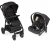 Chicco Multiride Jet Black Travel Sistem Bebek Arabası