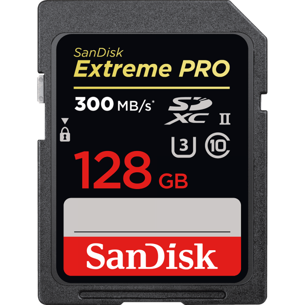 Sandisk Extreme Pro SD (128 GB / UHS II)