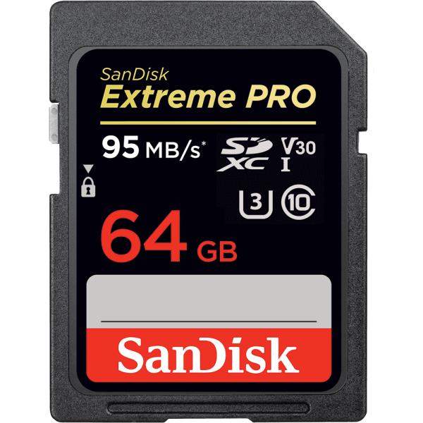 Sandisk Extreme Pro SD (64 GB / UHS I)