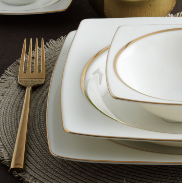Güral Porselen Caroline GBSCR85KYT29 85 Parça Yemek Takımı