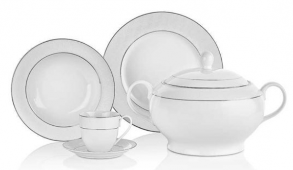 Korkmaz Bianca Collection A8049 86 Parça Yemek Takımı