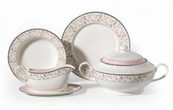 Korkmaz Pearl Collection A8228 86 Parça Yemek Takımı