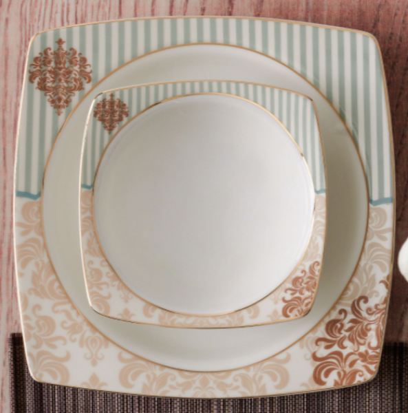 Güral Porselen Caroline 84054421 61 Parça Yemek Takımı