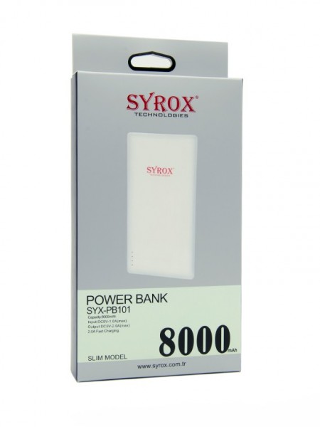 Syrox SYX-PB101 8000 mAh Powerbank