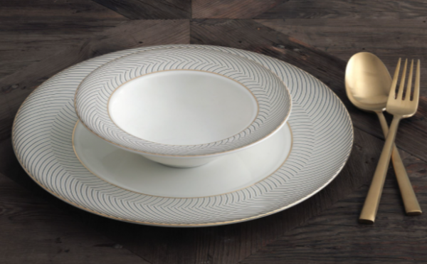 Güral Porselen Yuvarlak Bone 8305328 61 Parça Yemek Takımı