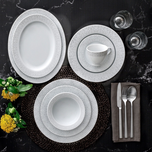 Güral Porselen Tolstoy 9205106 84 Parça Yemek Takımı