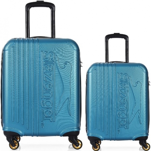 Slazenger S-3003 ABS Büyük ve Kabin Boy 2'li Valiz Seti