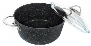 Leydi Marble Mia Granit Derin Tencere 28 cm