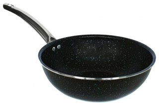 Leydi Marble Mia Granit Wok Tava 28 cm