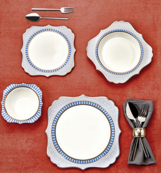 Sıla Firuze S-8330 86 Parça Yemek Takımı