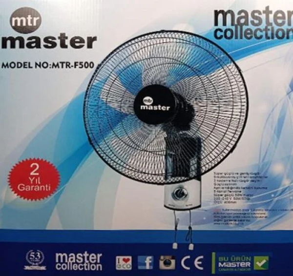 Master MTR-F500 Duvar Tipi Vantilatör